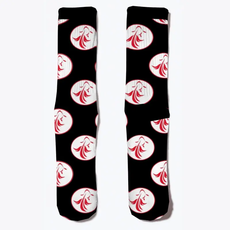 The Goldfish Council Socks Black